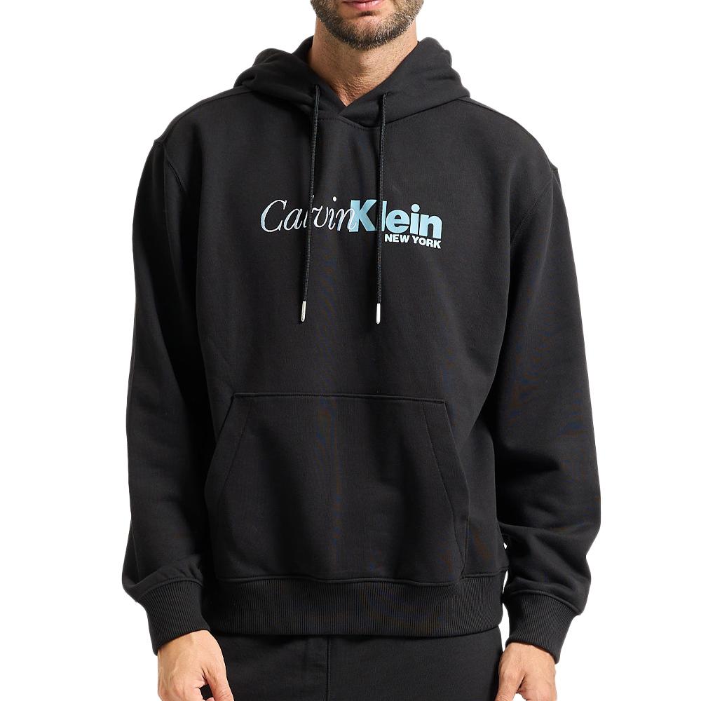 Sweat Noir Homme Calvin Klein Jeans Cursi pas cher