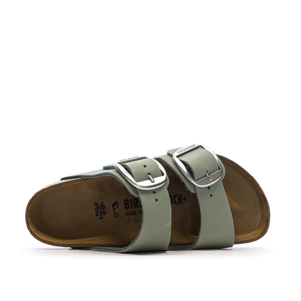 Sandales Vertes Mixte Birkenstock Arizona vue 4
