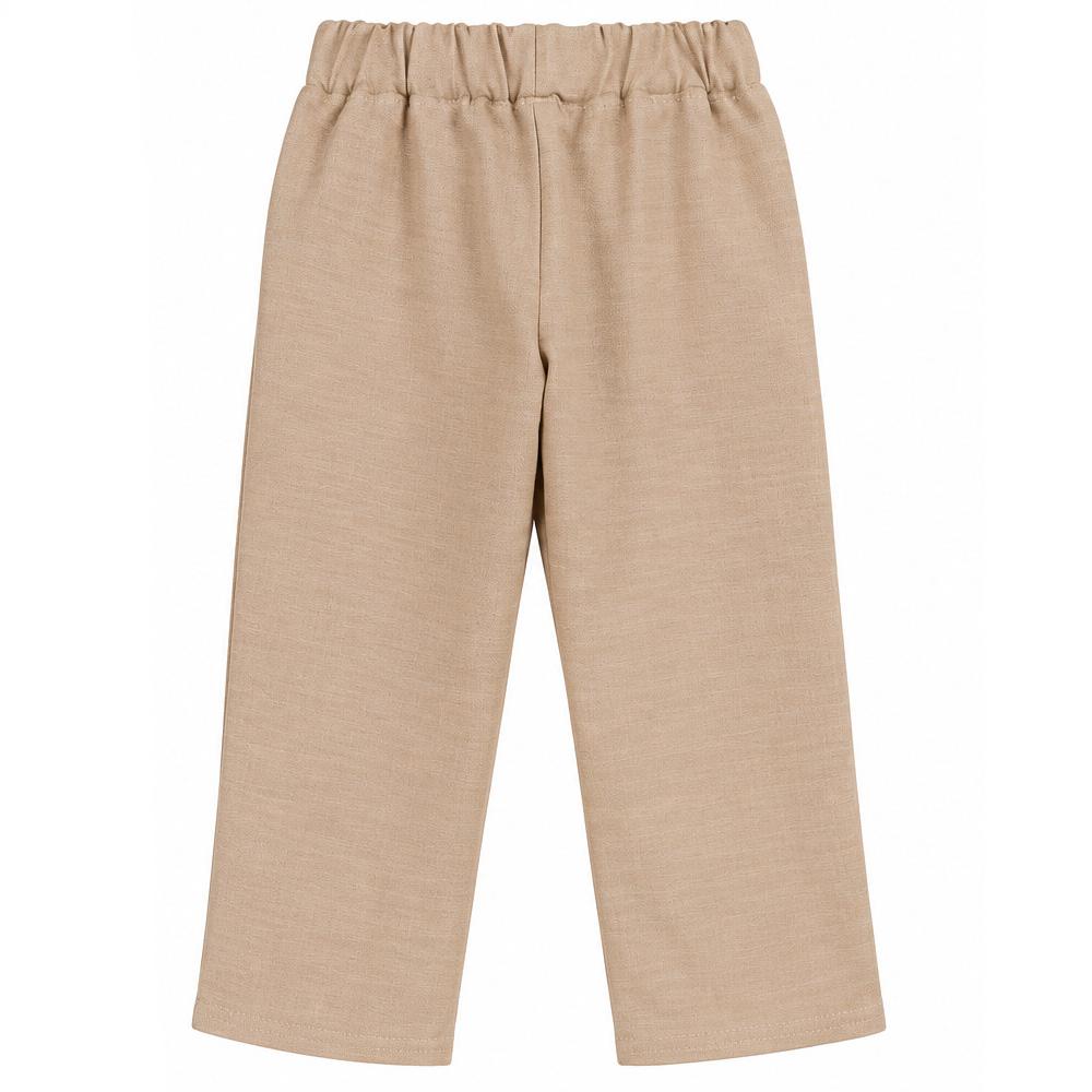 Pantalon Beige Bébé P'tit Mome Antoine vue 2
