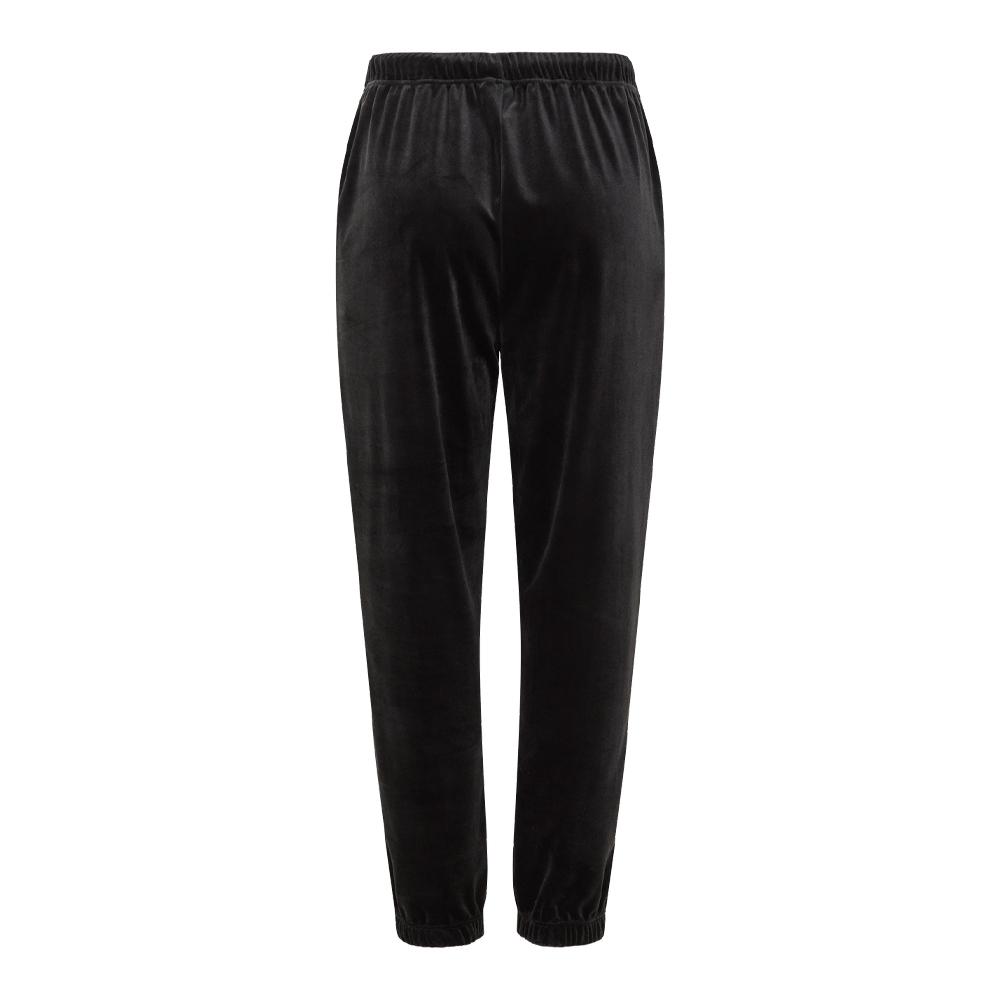 Jogging Velours Noir Femme Pieces Pcsilli vue 2