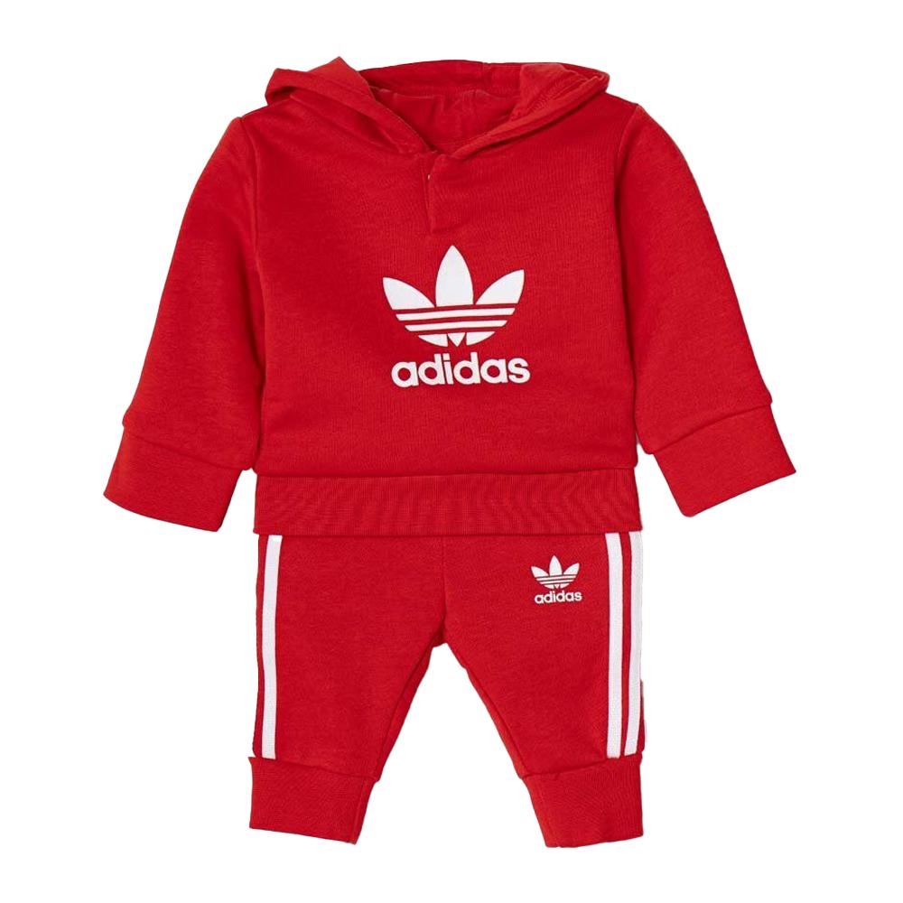 Survêtement Rouge Garçon Adidas Adicolor pas cher