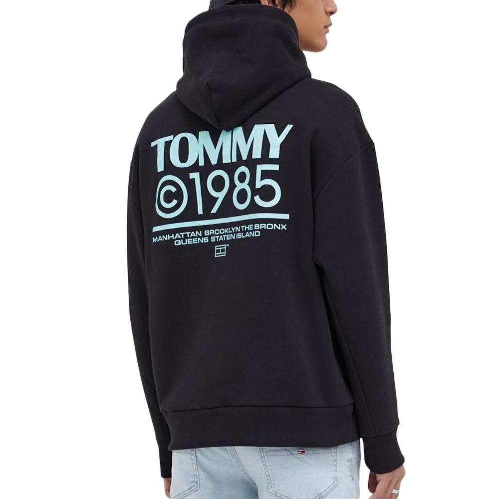 Sweat à Capuche Noir Homme Tommy Hilfiger Pop Graphic vue 2