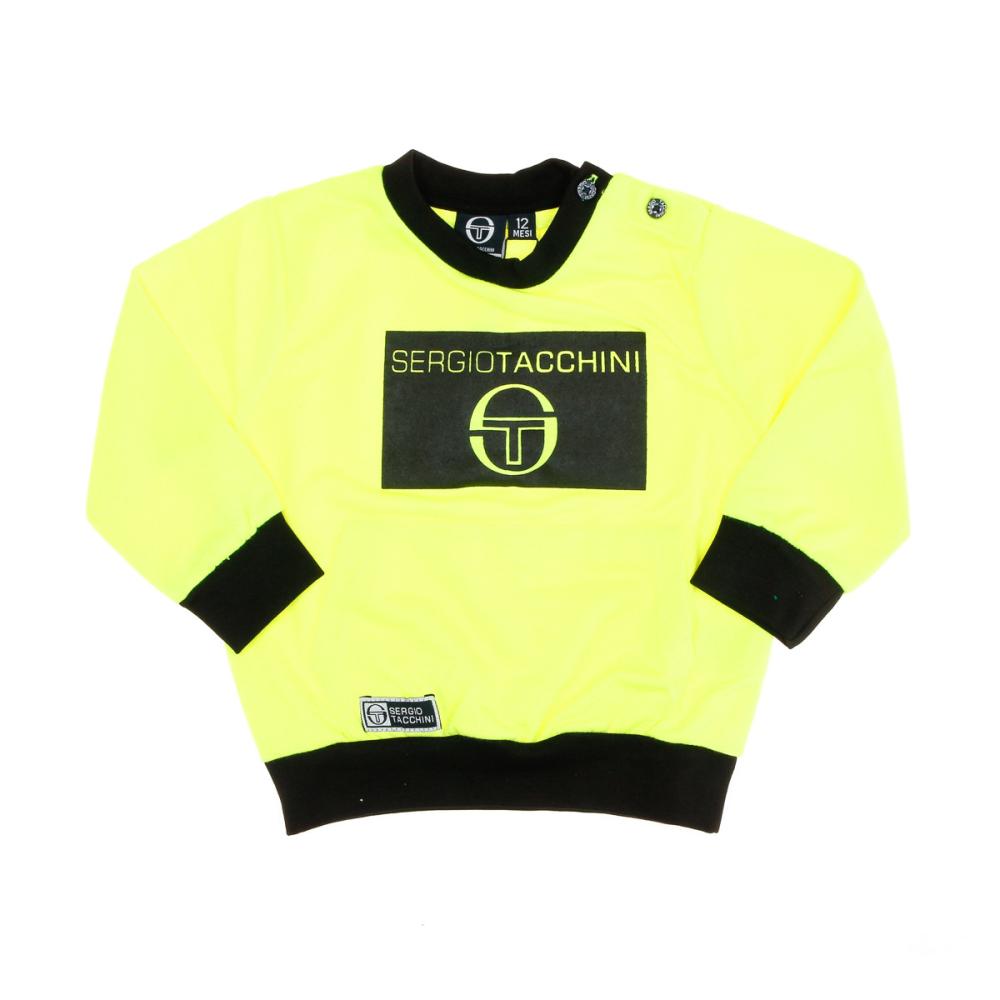 Sweat Jaune fluo Bébé Garçon Sergio Tacchini pas cher