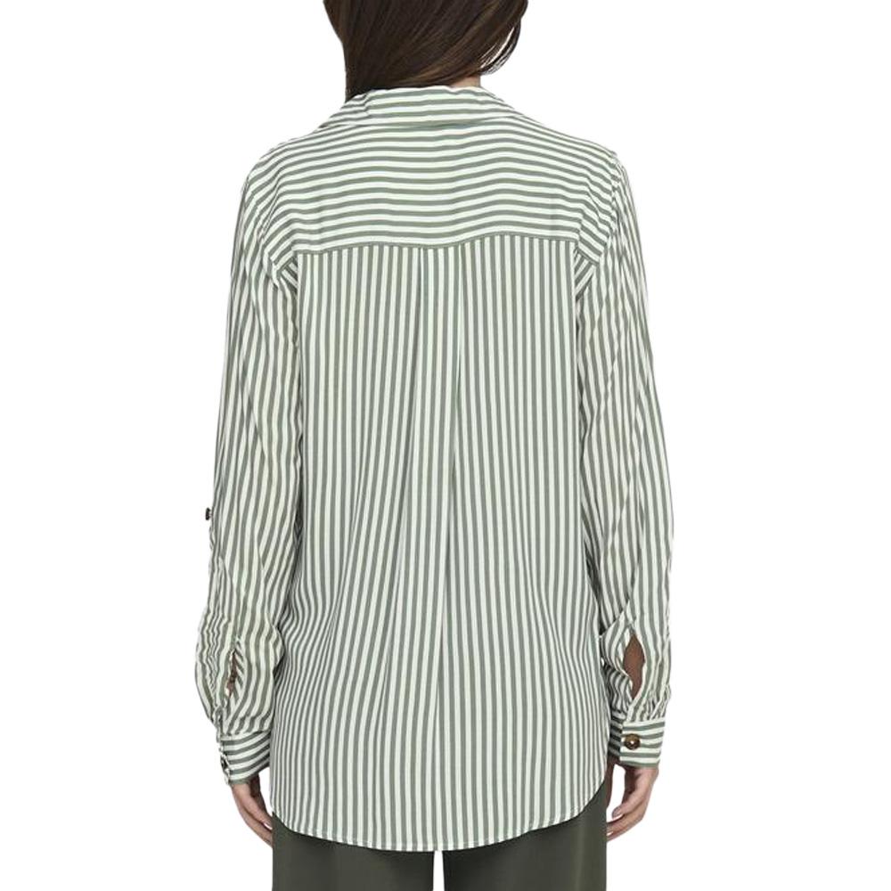 Chemise Blanc/Kaki Femme JDY Laurel vue 2