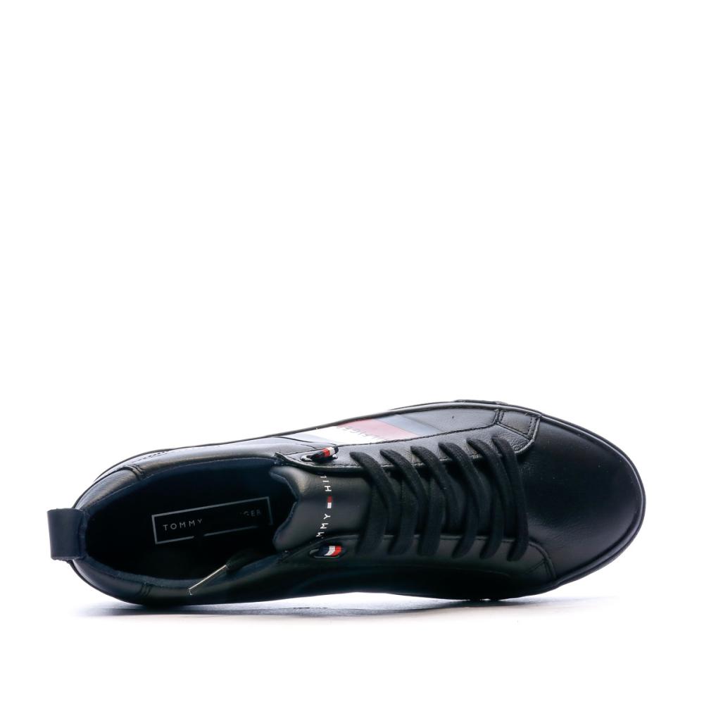 Baskets Noir Homme Tommy Hilfiger Dino vue 4