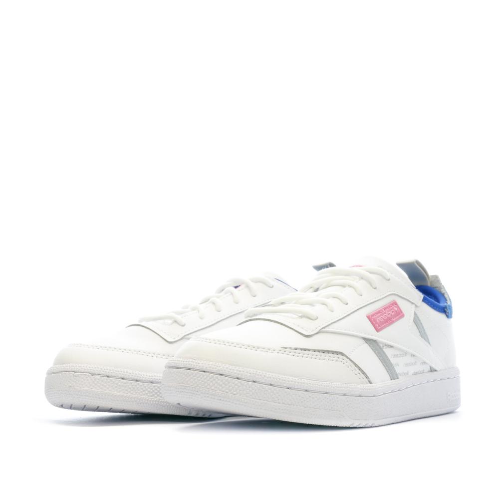 Baskets Blanche Femme Reebok Club vue 6
