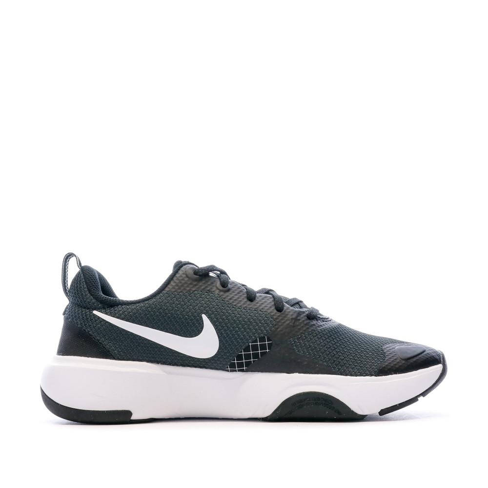 Baskets Noir Femme Nike City vue 2