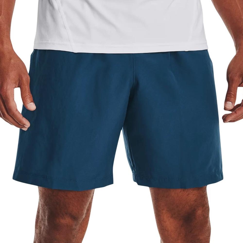 Short Bleu Foncé Homme Under Armour Graphic pas cher