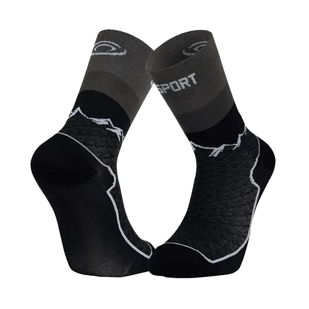 x1 Paar schwarze BV SPORT Double-Socken günstig