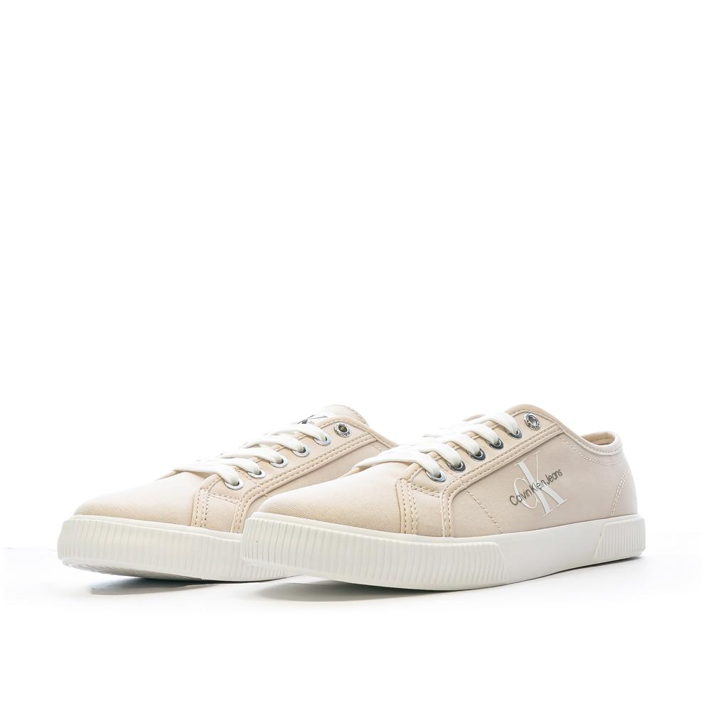 Baskets Rose Femme Calvin Klein Jeans Mono vue 6