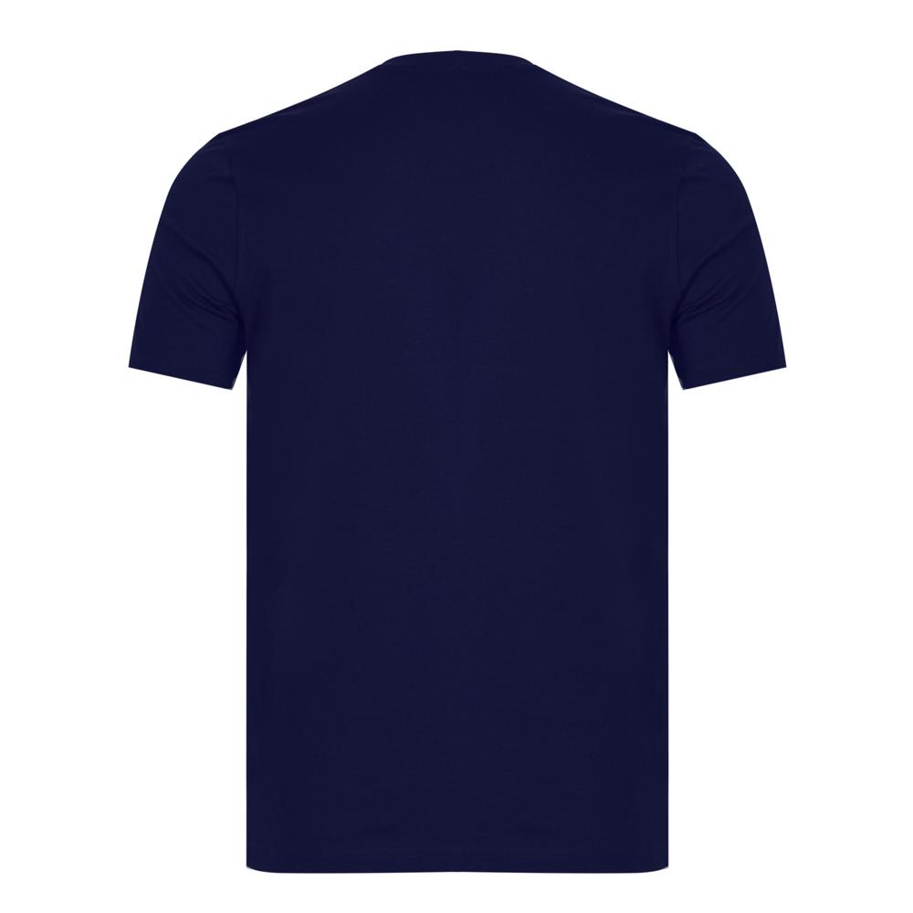 T-shirt Marine Homme Diesel Just A18997 vue 2