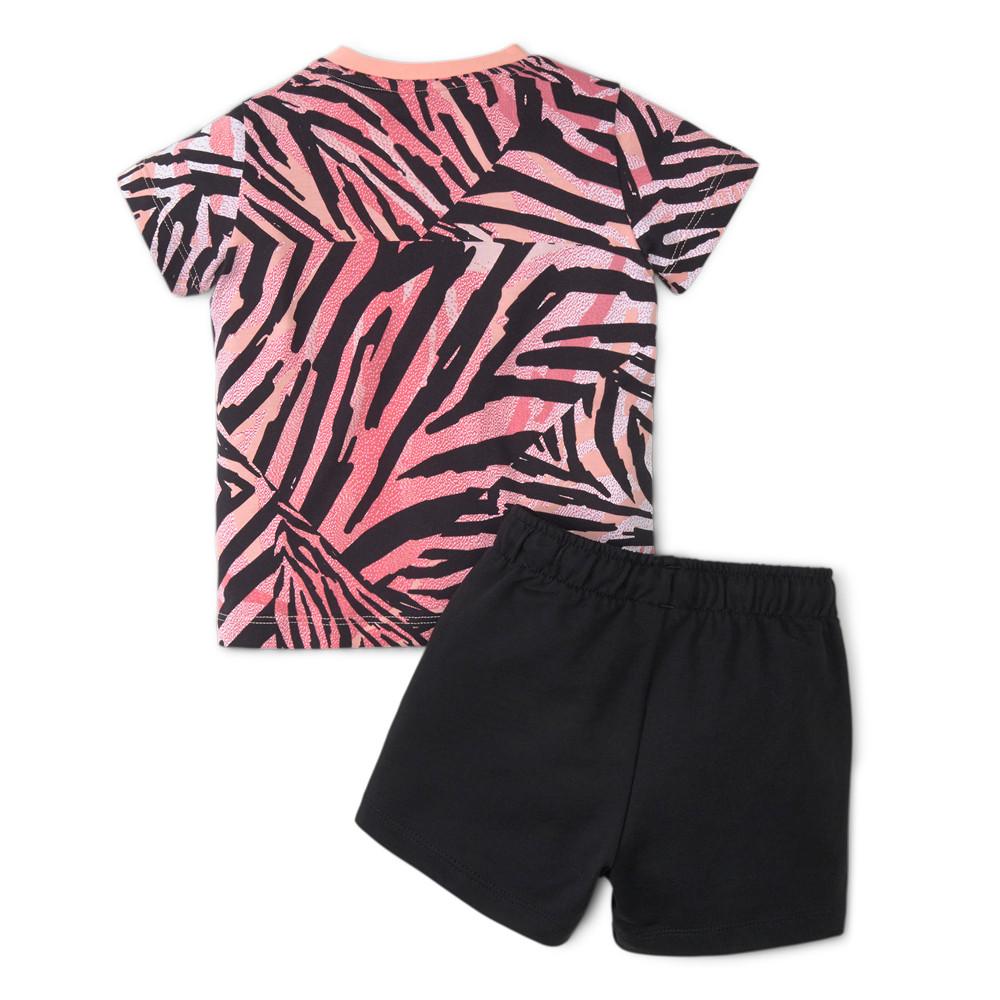 Ensemble bébé fille noir/rose Puma Mini Cats vue 2
