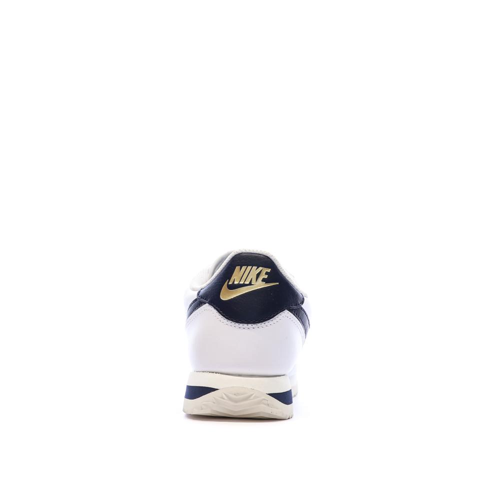 Cortez Oly Blanc/Marine Femme Nike vue 3