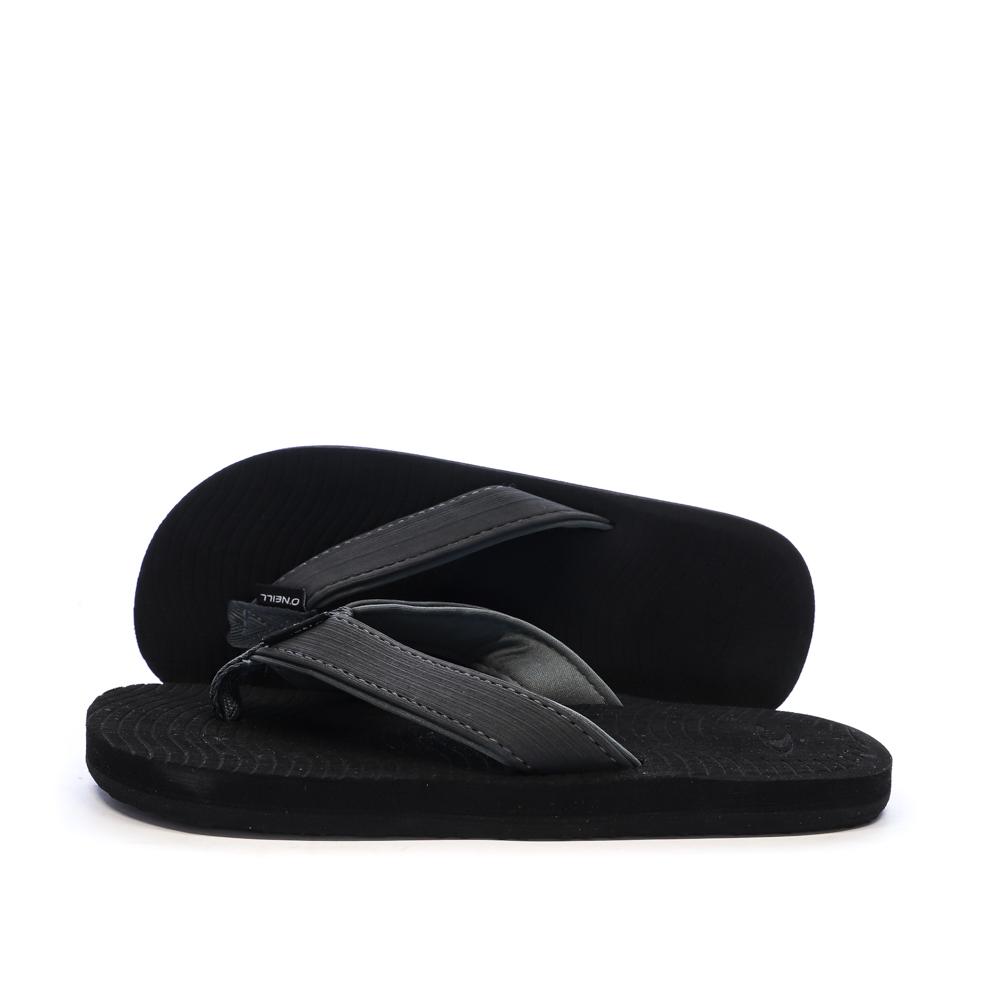 Tongs Noires Garçon O'Neill Koosh pas cher