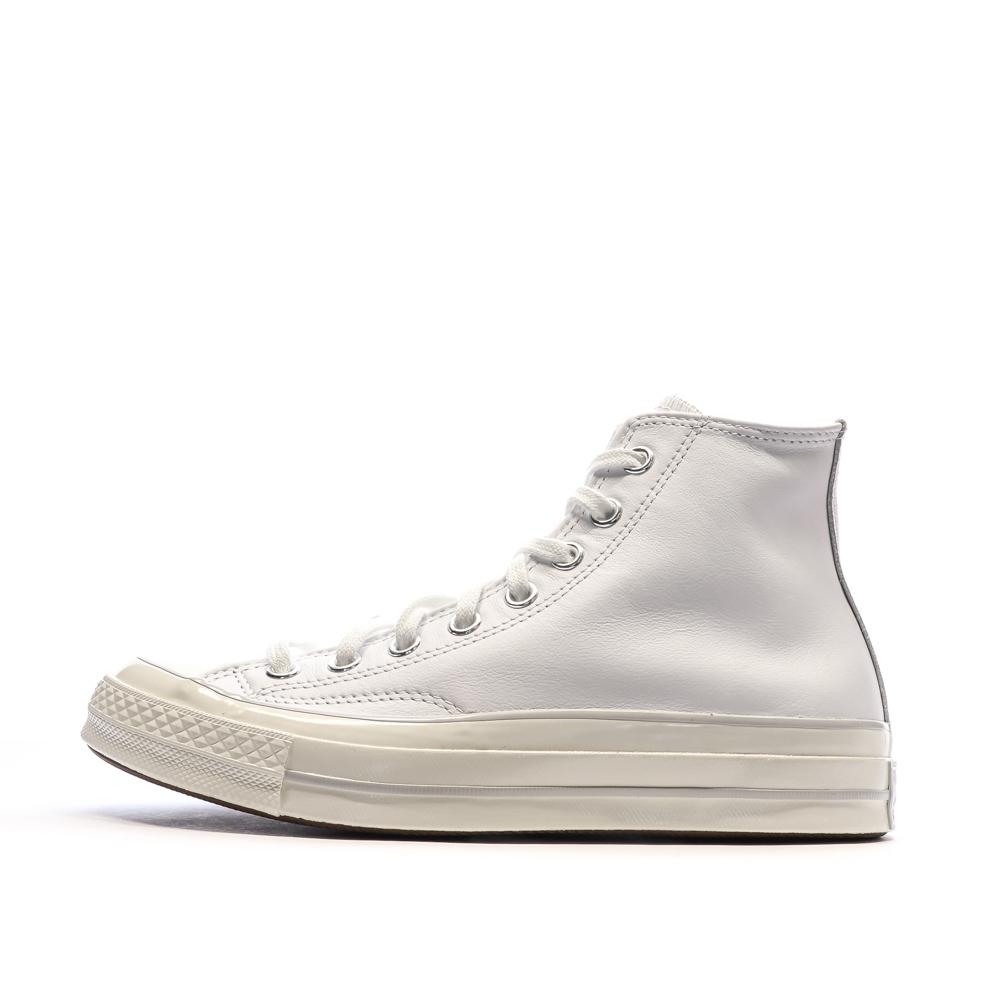 Baskets Blanches Homme Converse Chuck 70 Leather vue 2