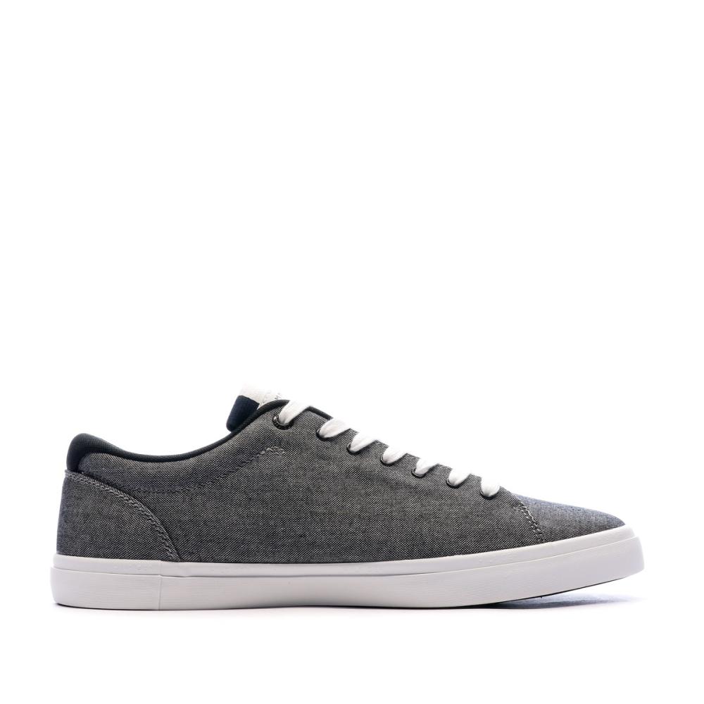 Chaussures en toile Grises Homme Tommy Hilfiger Chambray vue 2