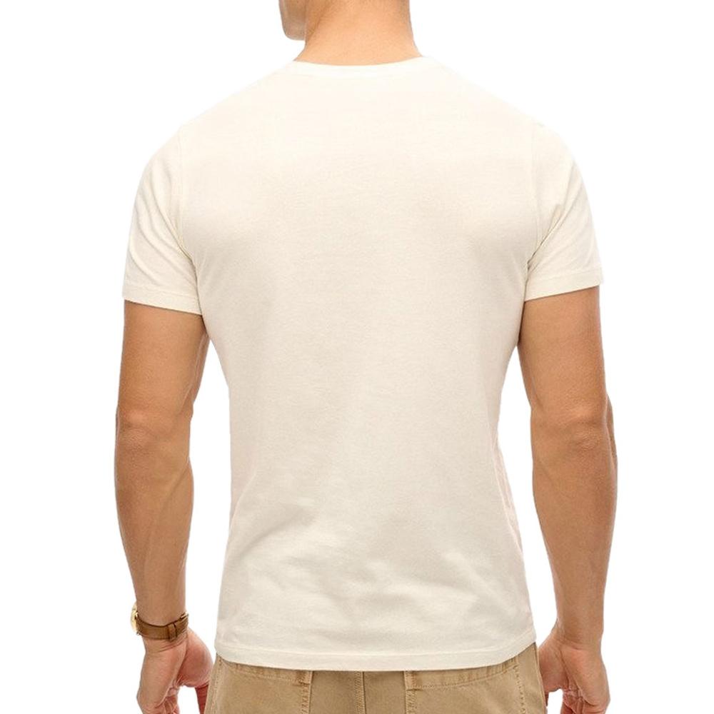 Superdry Classic Essential Men's Light Grey T-Shirt Photo of the Espace des Marques %store% store - view of %key%