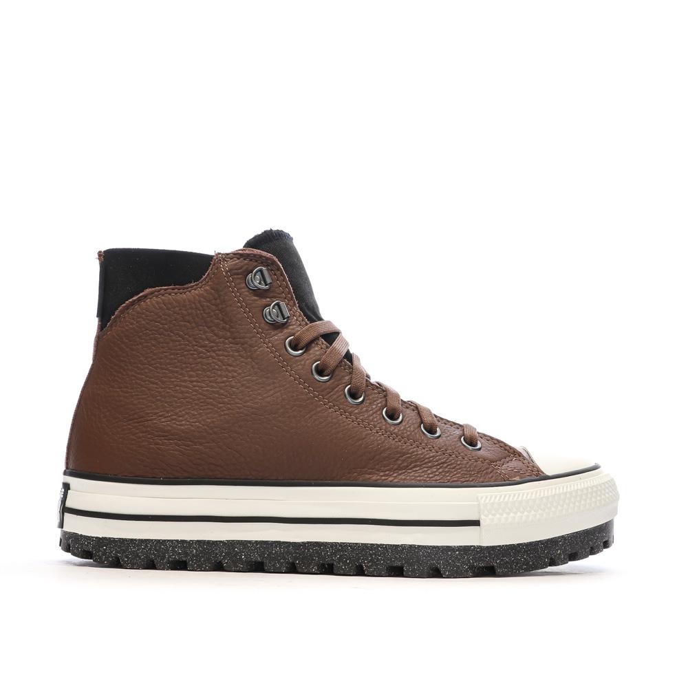 Baskets Marrons Homme Converse Ct All Star City Trek Waterproof Boot vue 2