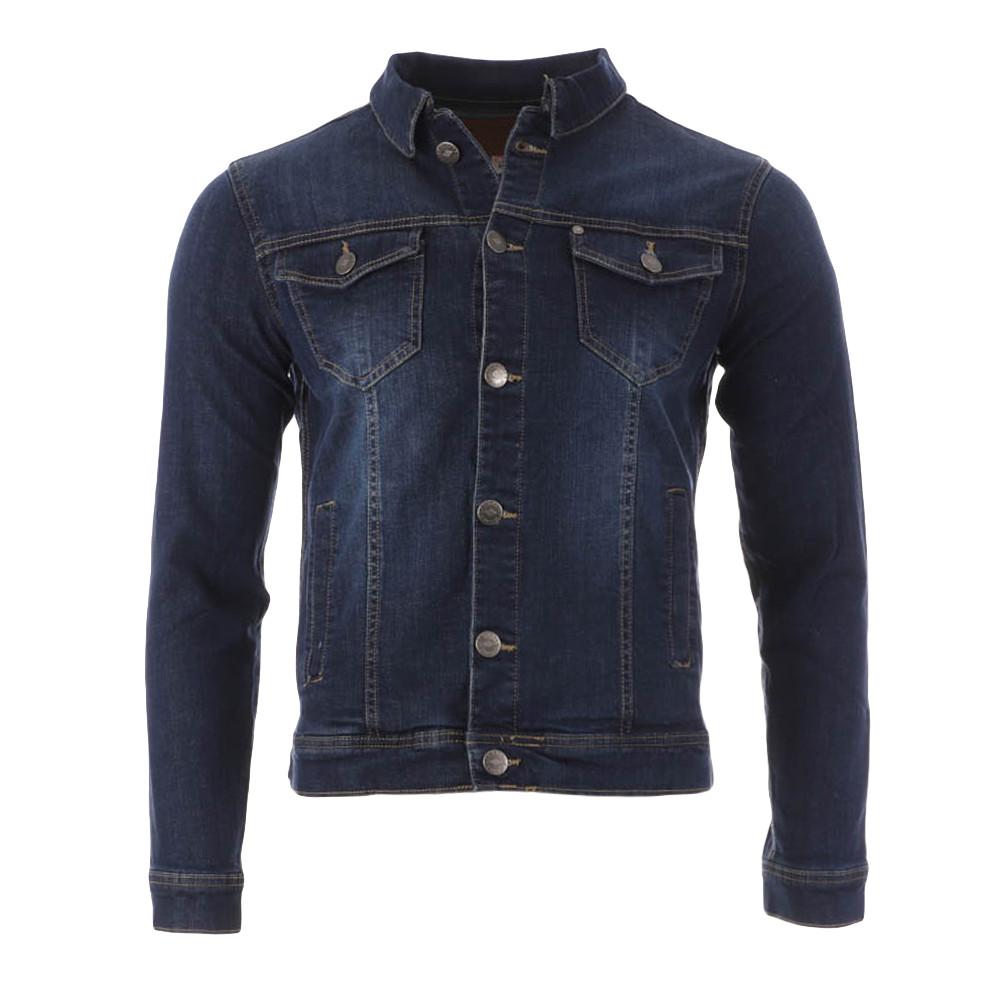 Veste en jean Bleu Homme Lee Cooper Ozari pas cher