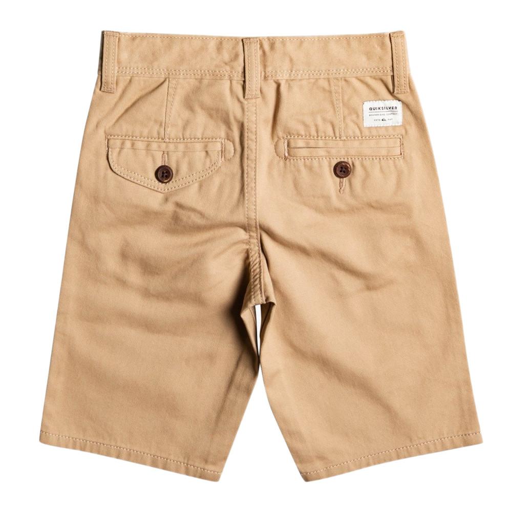 Short Beige Garçon Quiksilver Evrdchinshtawby vue 2