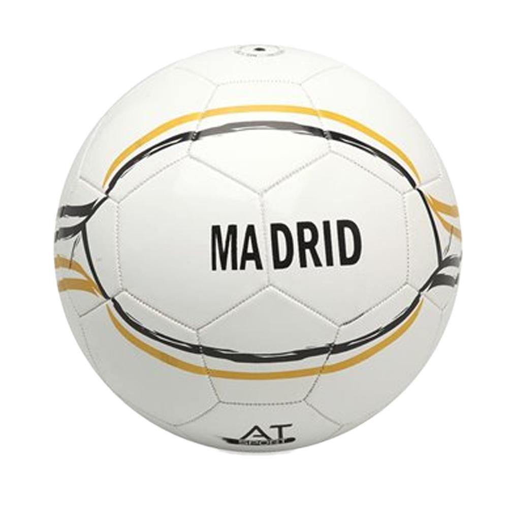 Mini Ballon de Foot Blanc Madrid pas cher