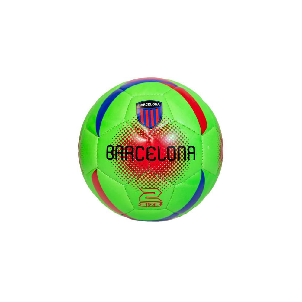 BARCELONA Mini Ballon Vert Fluo Sport Zone pas cher