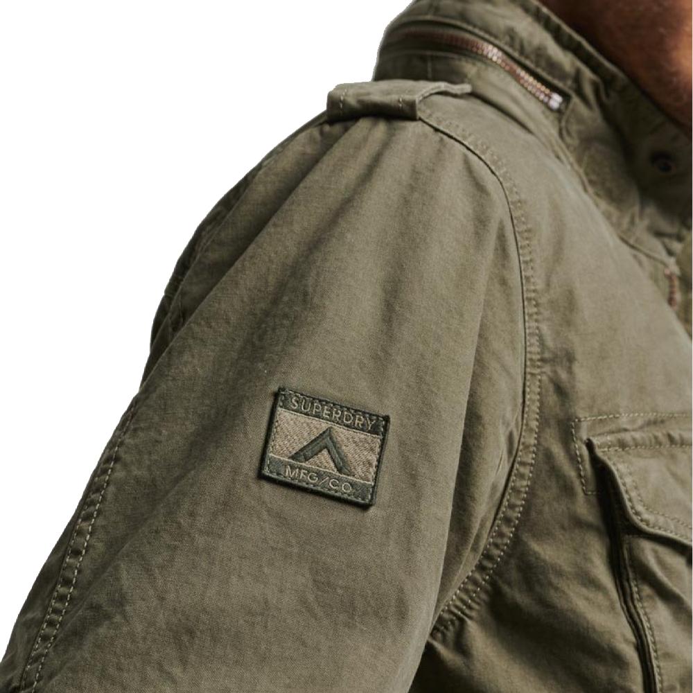 Veste Kaki Homme Superdry Military M65 Jacket vue 2