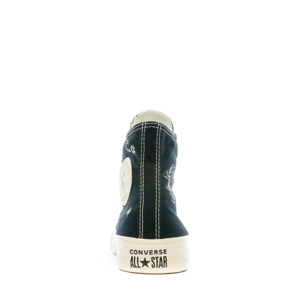 Baskets Noires Femme Converse 209C vue 3