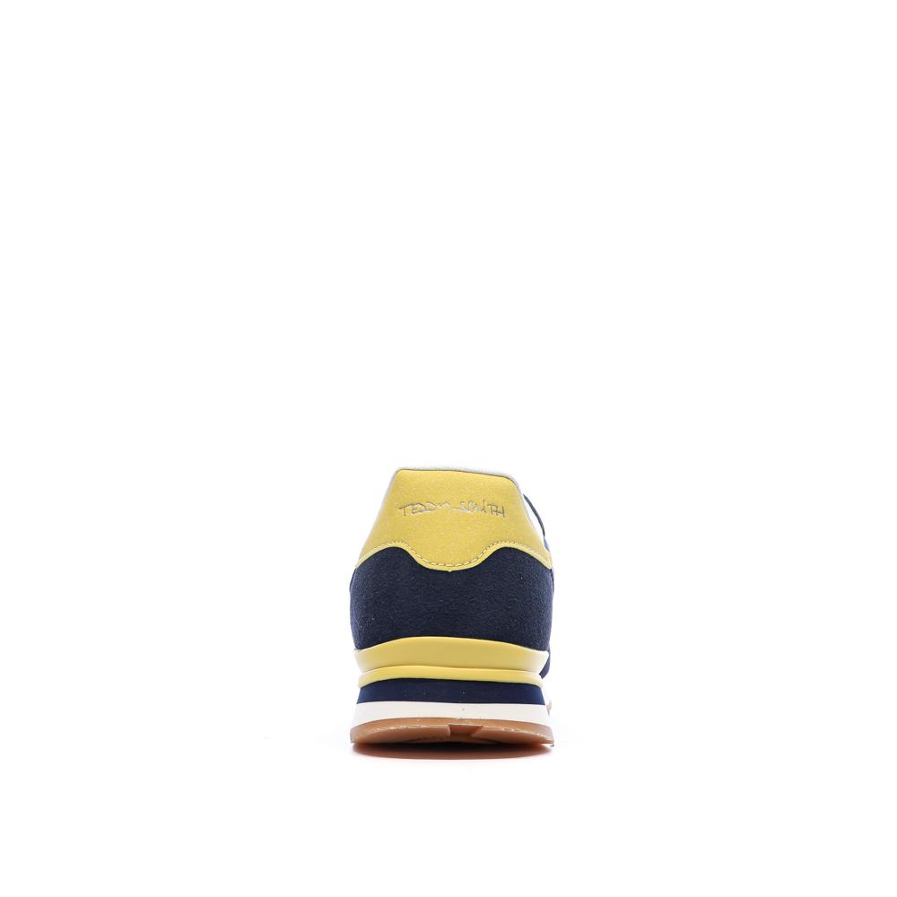 Baskets Marine/Jaune Femme Teddy Smith 120549 vue 3