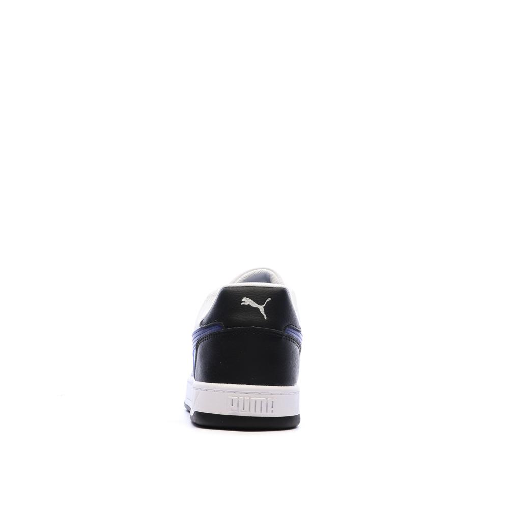 Baskets Blanc/Noir/Bleu Homme Puma Caven 2.0 vue 3