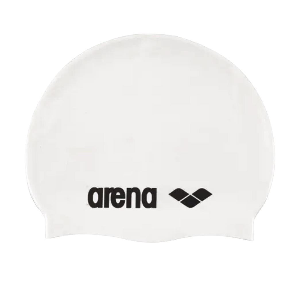 Bonnet de Bain Blanc Mixte Classic Silicone pas cher