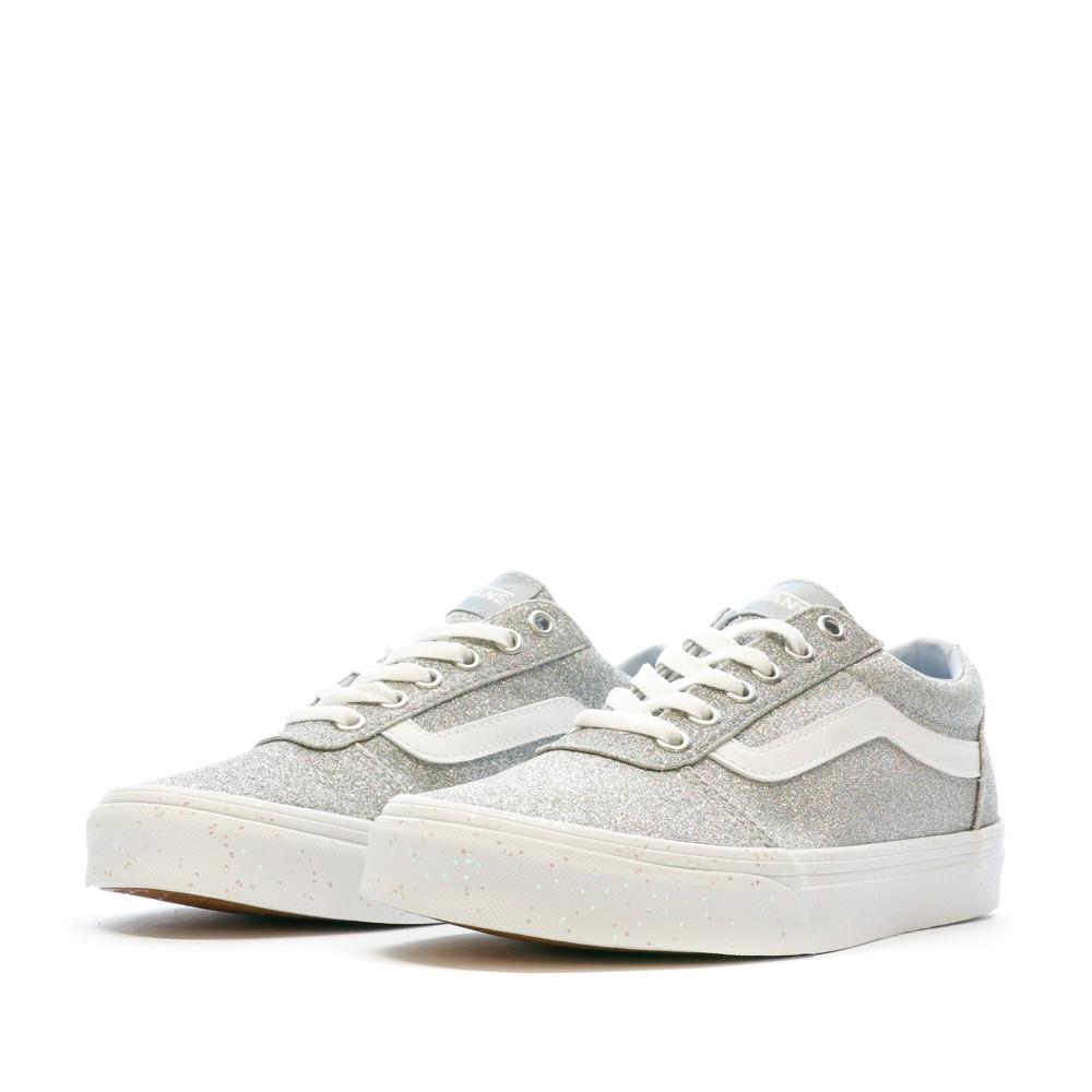 Baskets Grises à Paillettes Femme Vans Ward vue 6