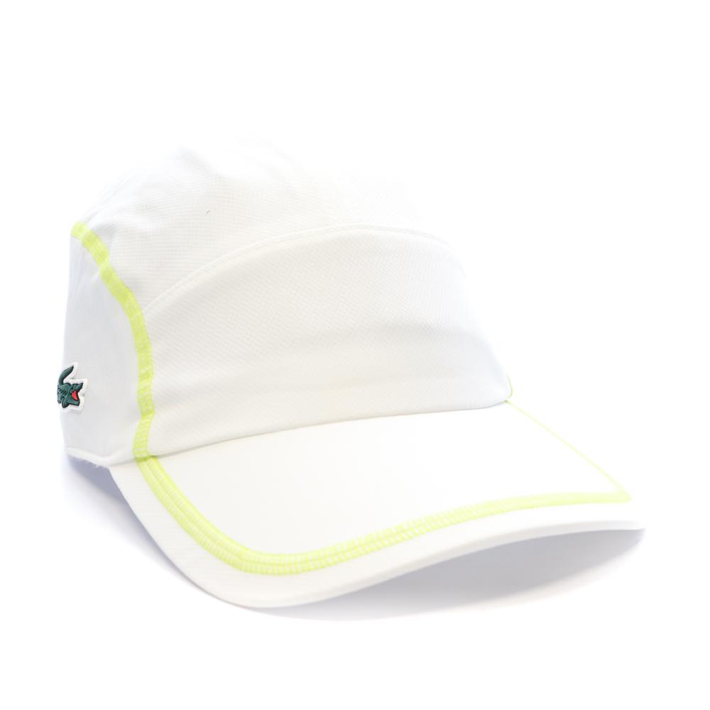 Casquette Blanc/Jaune Lacoste Color Block vue 2