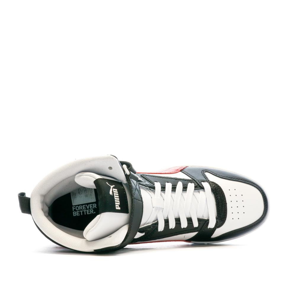 Baskets Noir/Rouge Homme Puma Rbd Game vue 4
