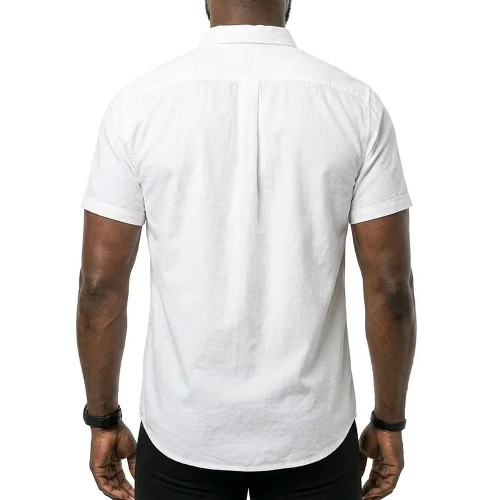 Camisa blanca de hombre TBS BILALCHA ver 2