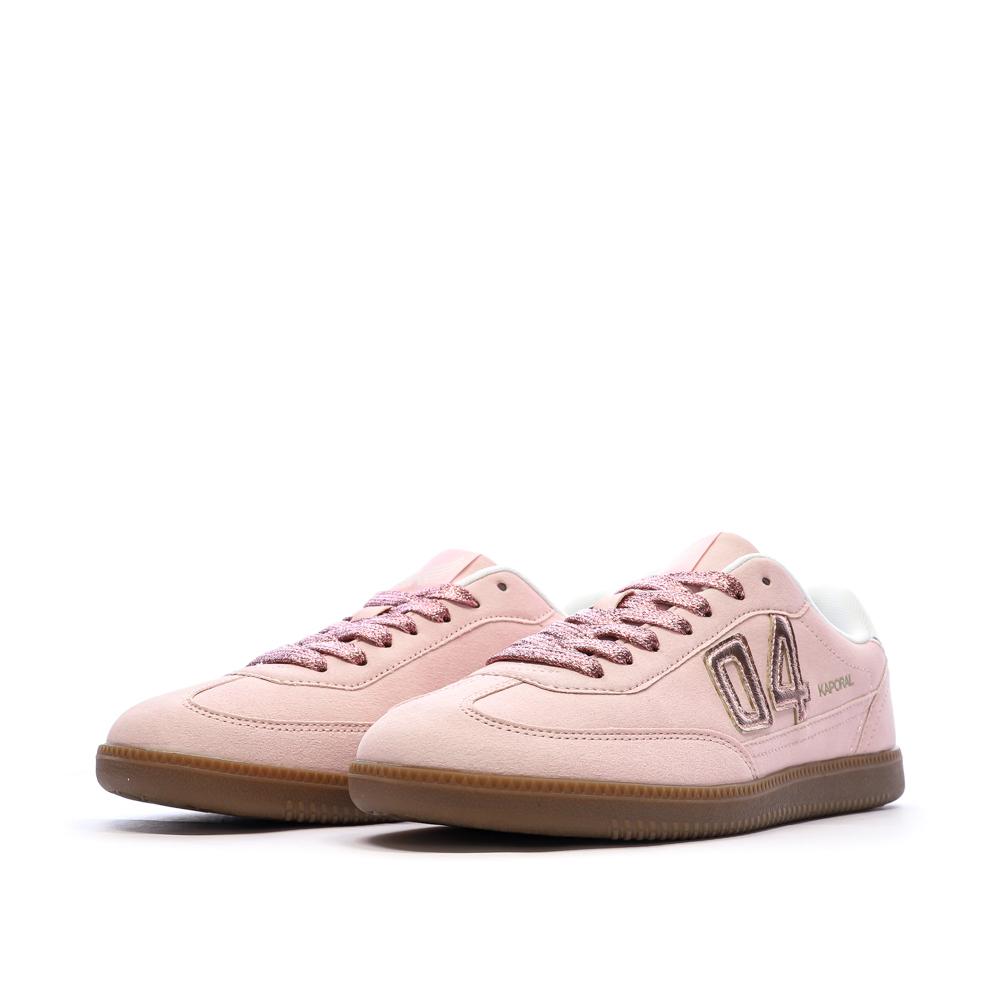 Kaporal Tanina Women’s Pink Trainers Photo of the Espace des Marques %store% store - view of %key%