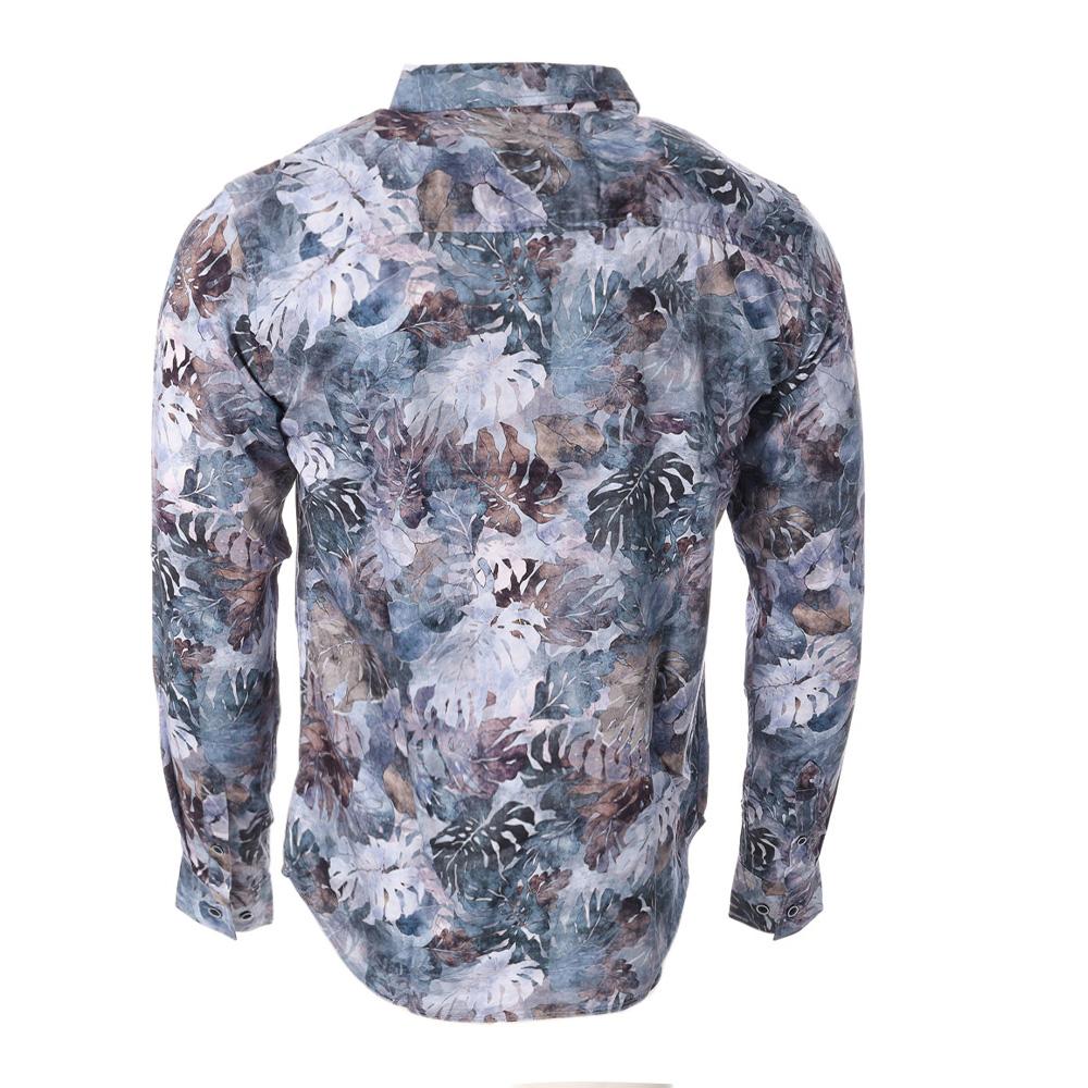 Chemise Bleu/Marine Homme RMS26 4773 vue 2