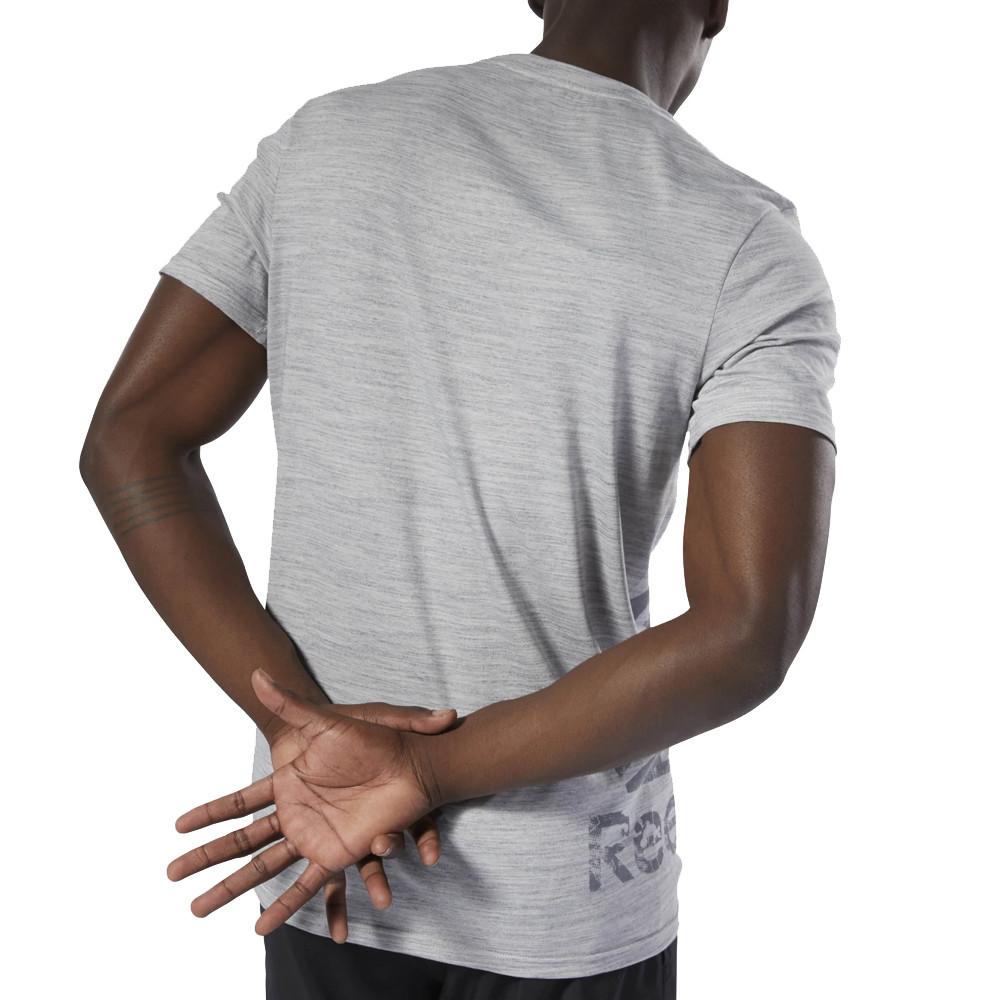 T-Shirt gris homme Reebok Marble Group vue 3
