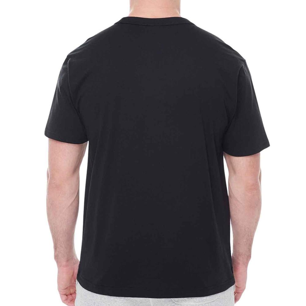 T-shirt Noir Homme New Balance Nbesslogotee vue 2