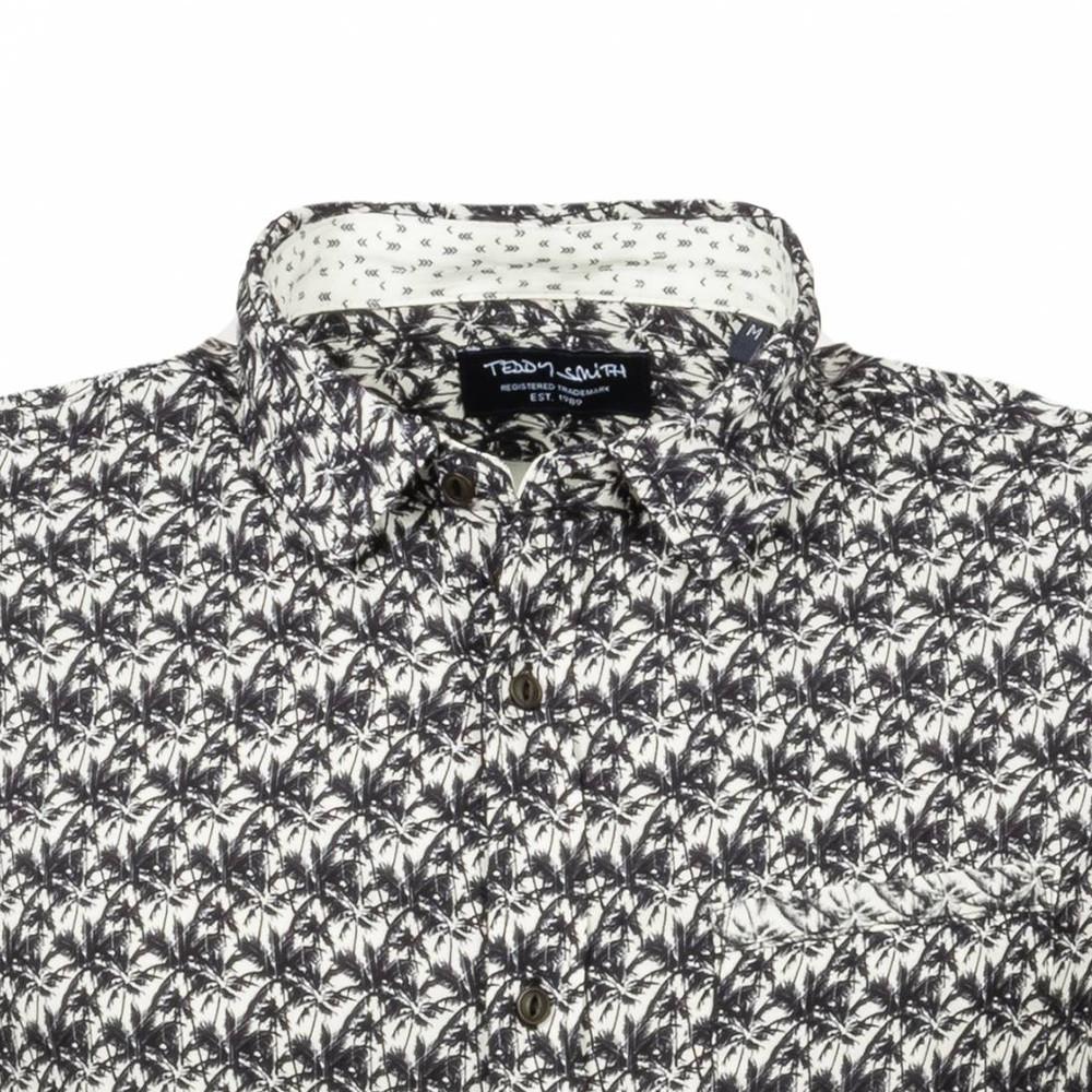 Chemise Noire Homme Teddy Smith Harold vue 3