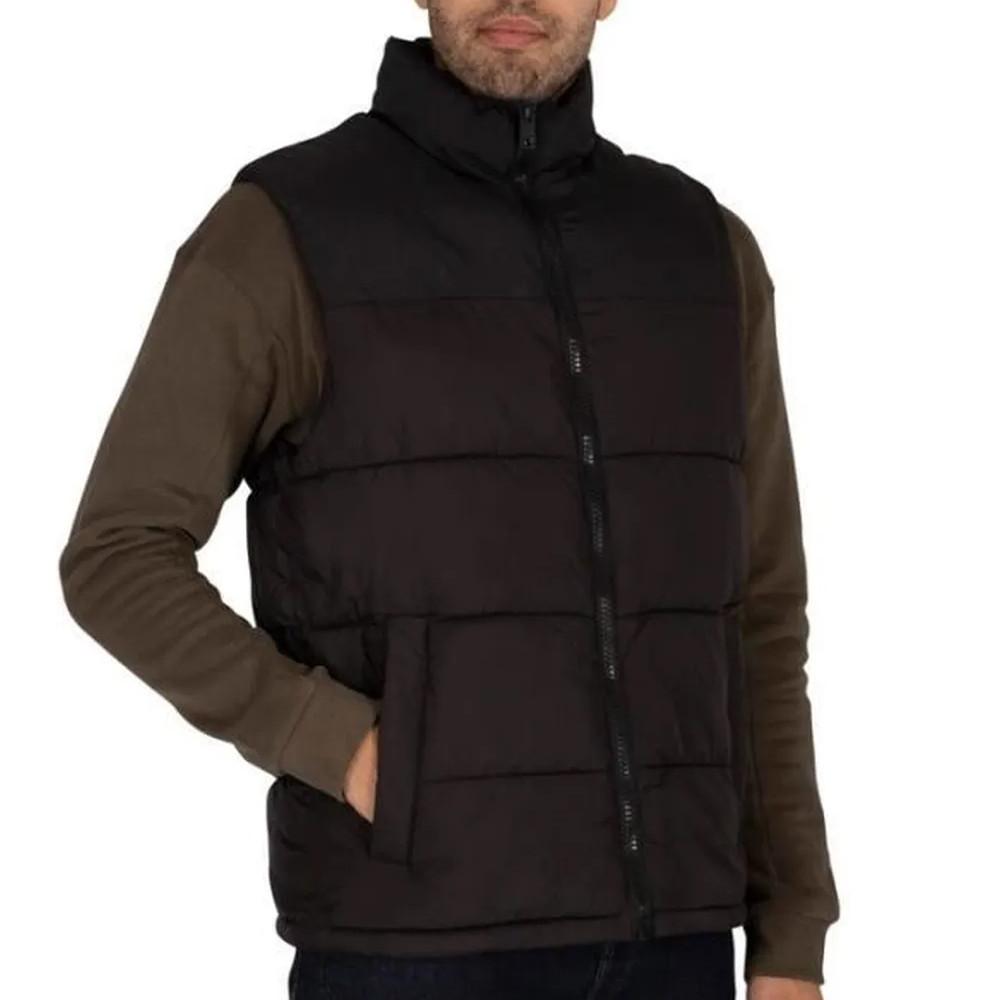 Doudoune Sans Manche Noir Homme Jack and Jones Paul pas cher