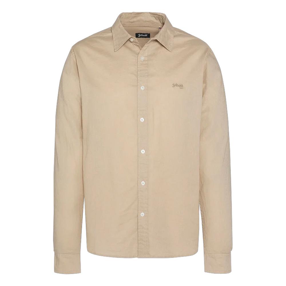 Chemise Beige Homme Schott SHROML pas cher