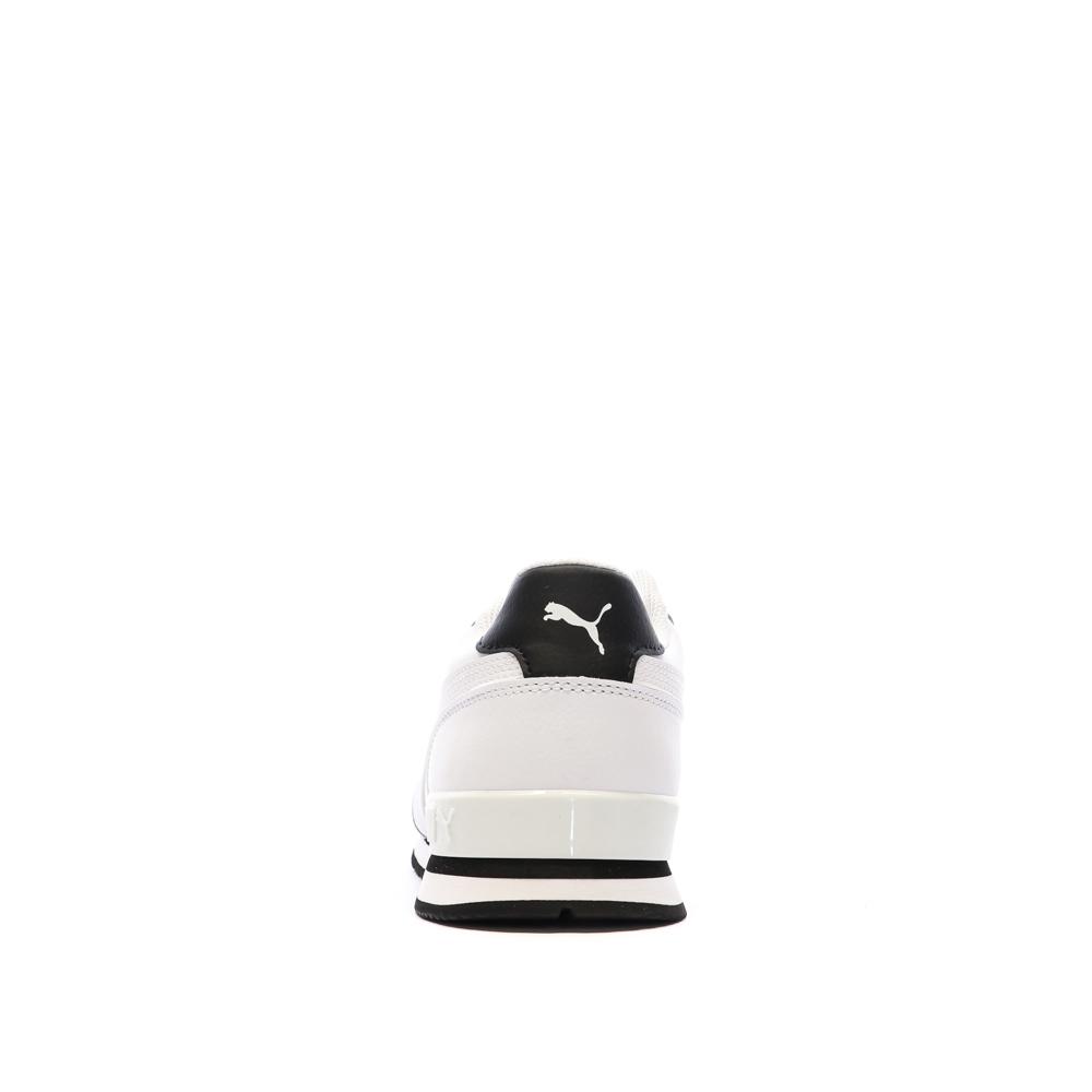 Baskets Blanches/Noires Homme Puma Full vue 3