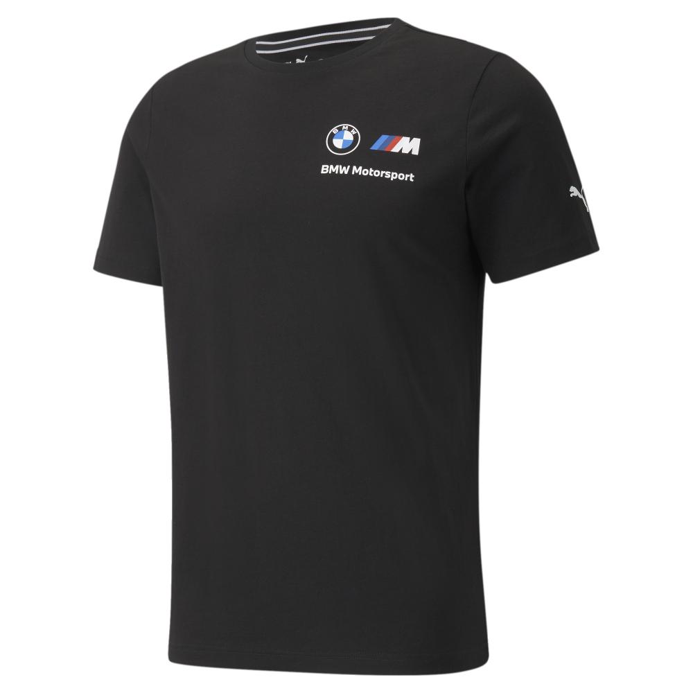 T-Shirt Noir Homme Puma Bmw Mms Ess Small Logo pas cher