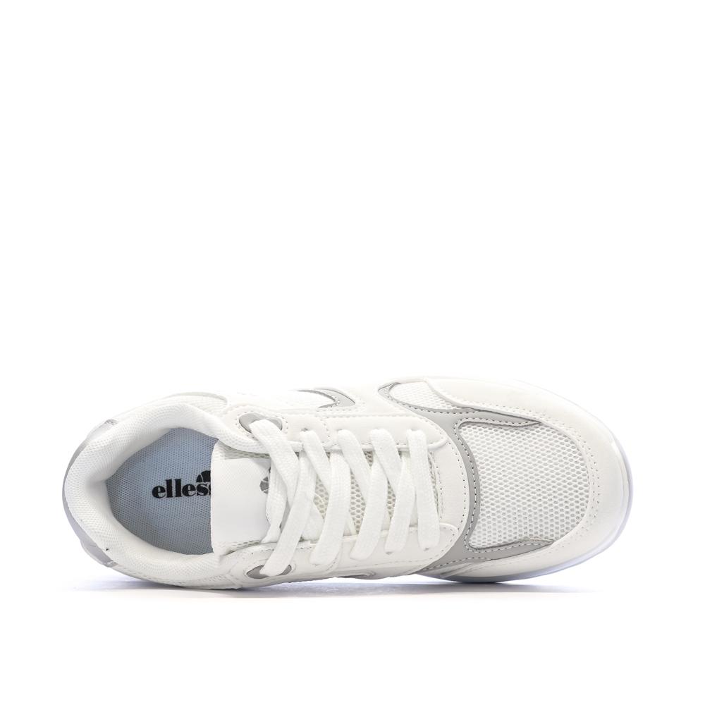 Baskets Blanches/Grises Femme Ellesse Lepmes vue 4
