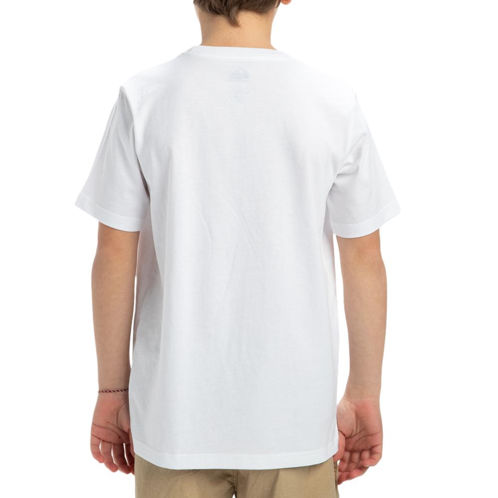T-Shirt Blanc Garçon Quiksilver Skull Feast vue 2