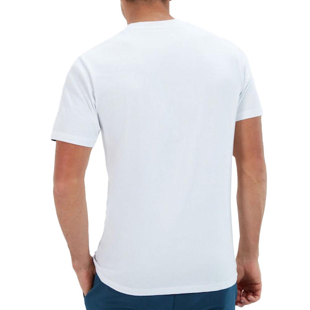 T-shirt Blanc Homme Ellesse Musivo vue 2