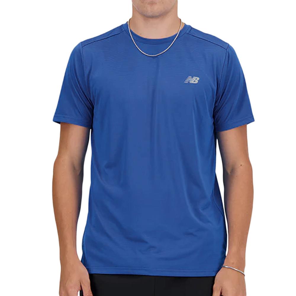 T-shirt Bleu Roi Homme New Balance Sport Essentials pas cher