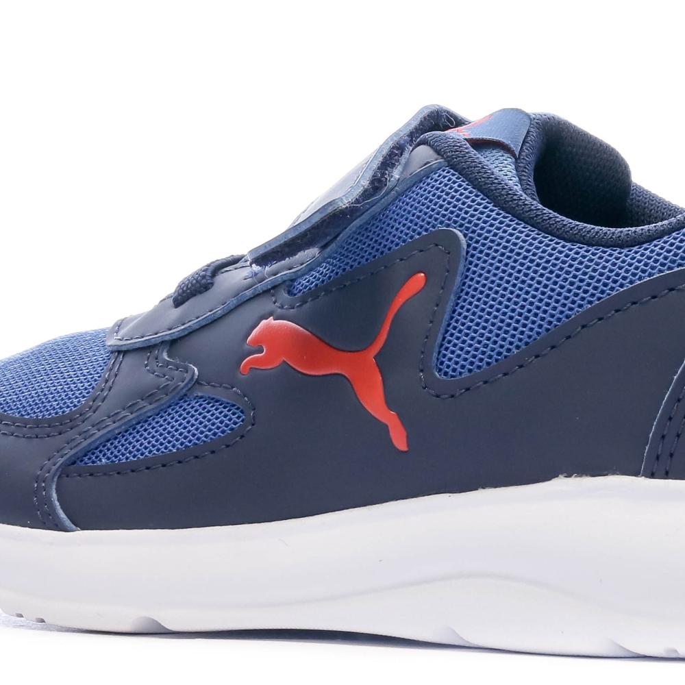 Baskets Marine Garçon Puma Fun Racer vue 7