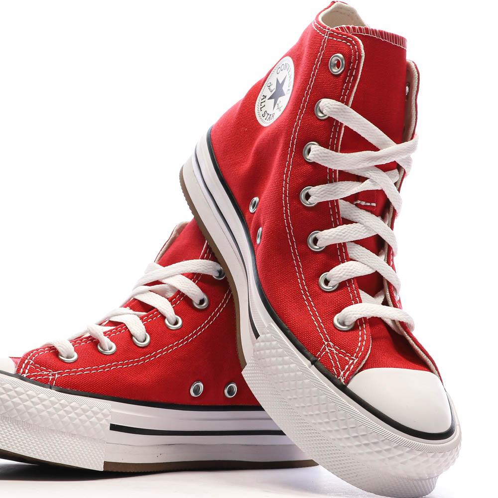 Baskets Rouges Fille/Femme Converse Chuck Taylor All Star Eva Lift vue 7